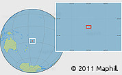 Savanna Style Location Map of the area around 27° 58' 39" S, 172° 28' 29" W