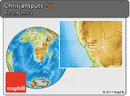 Physical Location Map of Chrisjansputs