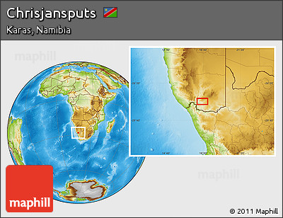 Physical Location Map of Chrisjansputs