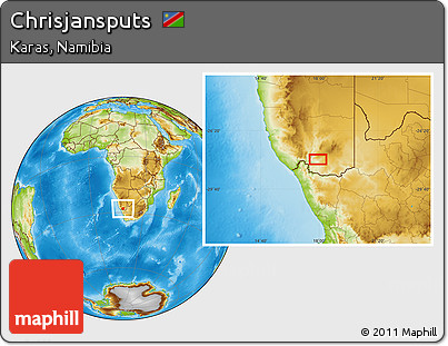 Physical Location Map of Chrisjansputs