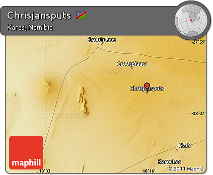 Physical Map of Chrisjansputs