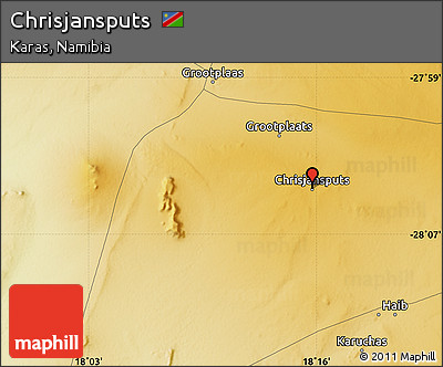 Physical Map of Chrisjansputs