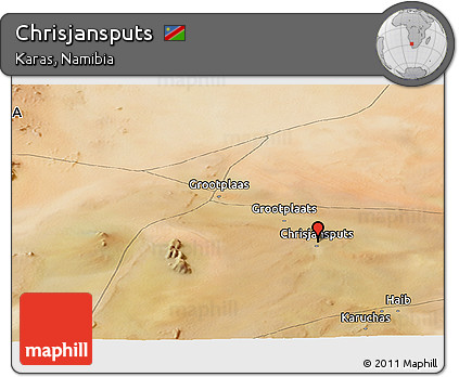 Satellite Panoramic Map of Chrisjansputs