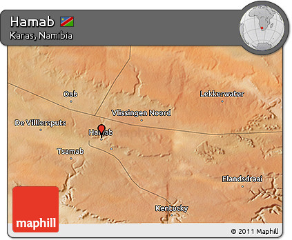 Satellite 3D Map of Hamab