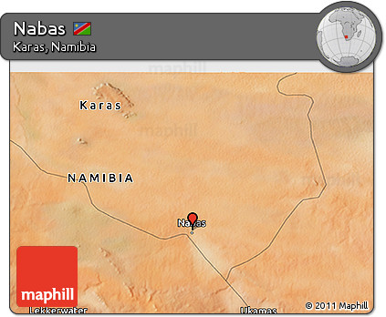 Satellite 3D Map of Nabas