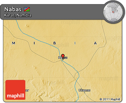 Physical Map of Nabas