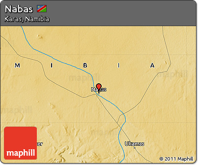 Physical Map of Nabas