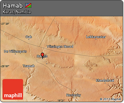 Satellite Map of Hamab
