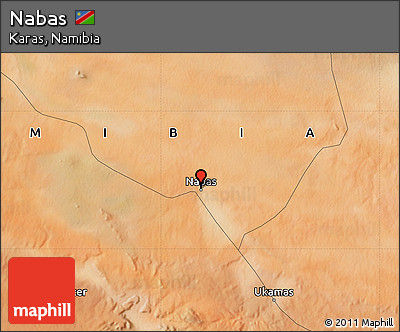 Satellite Map of Nabas