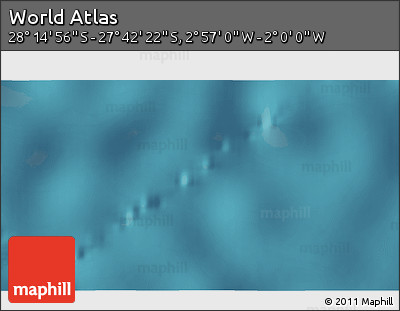 Satellite 3D Map of the Area around 27° 58' 39" S, 2° 28' 30" W