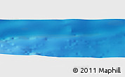 Physical Panoramic Map of the area around 27° 58' 39" S, 30° 31' 29" W
