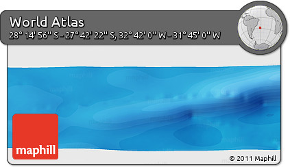 Political Panoramic Map of the Area around 27° 58' 39" S, 32° 13' 30" W