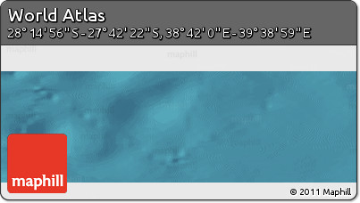 Satellite Panoramic Map of the Area around 27° 58' 39" S, 39° 10' 29" E