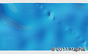 Physical 3D Map of the area around 27° 58' 39" S, 3° 19' 30" W