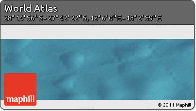 Satellite Panoramic Map of the Area around 27° 58' 39" S, 42° 34' 30" E
