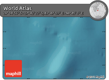 Satellite Map of the Area around 27° 58' 39" S, 44° 16' 29" E