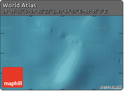 Satellite Map of the Area around 27° 58' 39" S, 44° 16' 29" E
