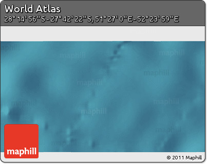 Satellite 3D Map of the Area around 27° 58' 39" S, 51° 55' 29" E