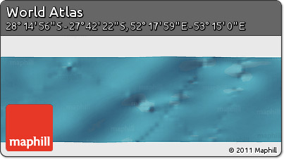 Satellite Panoramic Map of the Area around 27° 58' 39" S, 52° 46' 29" E