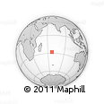 Outline Map of the Area around 27° 58' 39" S, 67° 13' 29" E, rectangular outline