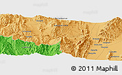 Political Panoramic Map of Cienaguita