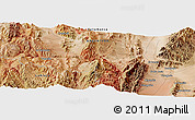 Satellite Panoramic Map of Cienaguita