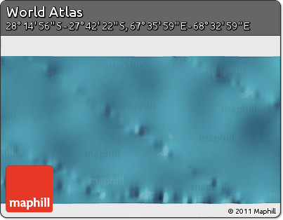 Satellite 3D Map of the Area around 27° 58' 39" S, 68° 4' 29" E