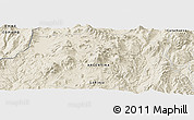 Shaded Relief Panoramic Map of the area around 27° 58' 39" S, 68° 46' 30" W
