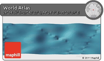 Satellite Panoramic Map of the Area around 27° 58' 39" S, 74° 52' 30" E