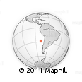 Outline Map of the Area around 27° 58' 39" S, 78° 7' 30" W, rectangular outline