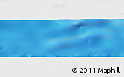 Shaded Relief Panoramic Map of the area around 27° 58' 39" S, 78° 58' 29" W