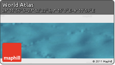 Satellite Panoramic Map of the Area around 27° 58' 39" S, 7° 43' 29" E