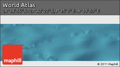Satellite Panoramic Map of the Area around 27° 58' 39" S, 7° 43' 29" E