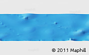 Shaded Relief Panoramic Map of the area around 27° 58' 39" S, 83° 13' 29" W