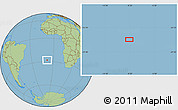 Savanna Style Location Map of the area around 27° 58' 39" S, 8° 25' 30" W