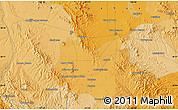 Political Map of the area around 28° 18' 5" N, 107° 1' 30" W