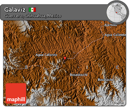 Physical Map of Galaviz