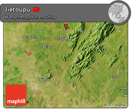 Satellite Map of Jietoupu