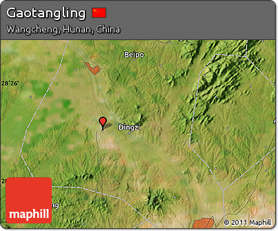 Satellite Map of Gaotangling