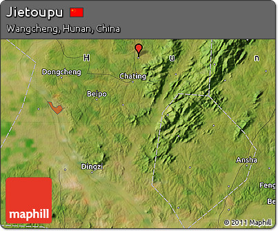 Satellite Map of Jietoupu