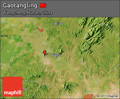 Satellite Map of Gaotangling