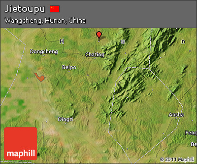 Satellite Map of Jietoupu