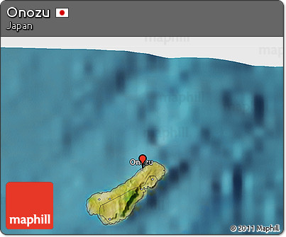 Satellite 3D Map of Onozu