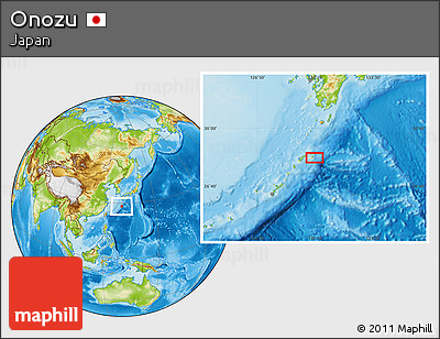 Physical Location Map of Onozu