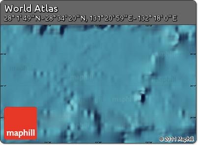 Satellite Map of the Area around 28° 18' 5" N, 131° 49' 29" E