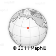 Outline Map of the Area around 28° 18' 5" N, 156° 19' 29" W, rectangular outline