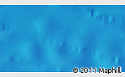 Shaded Relief 3D Map of the area around 28° 18' 5" N, 168° 13' 29" W