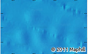 Shaded Relief Map of the area around 28° 18' 5" N, 168° 13' 29" W