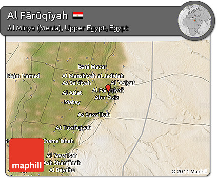 Satellite 3D Map of Al Fārūqīyah