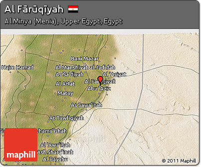 Satellite 3D Map of Al Fārūqīyah
